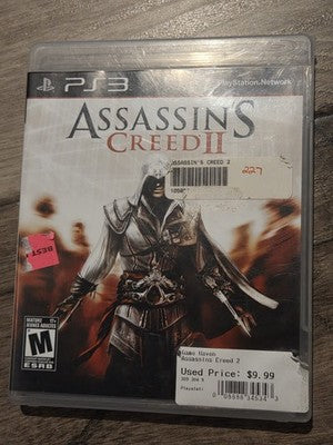 Assassin's Creed II (Sony PlayStation 3, 2009) CIB COMPLETE