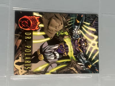 1996 DC Comics Outburst Firepower Dr. Polaris # 52 Trading Card