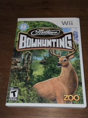 Mathews Bow Hunting (Nintendo Wii, 2010) CIB