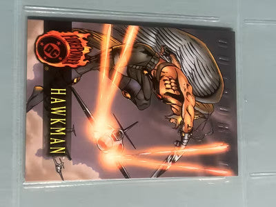 1996 DC Comics Outburst Firepower Hawkman # 72 Trading Card