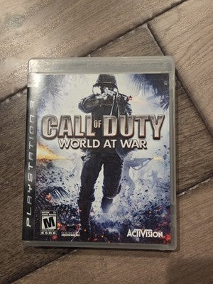Call of Duty: World at War (Sony PlayStation 3, 2008) CIB COMPLETE