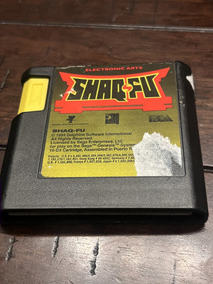 Shaq Fu (Sega Genesis, 1994) CART ONLY