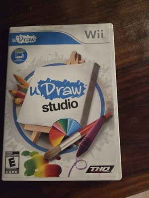 U Draw Studio (Nintendo Wii, 2010) CIB COMPLETE