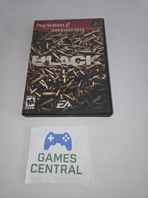 Black: Greatest Hits (Sony PlayStation 2 PS2, 2006) NO MANUAL