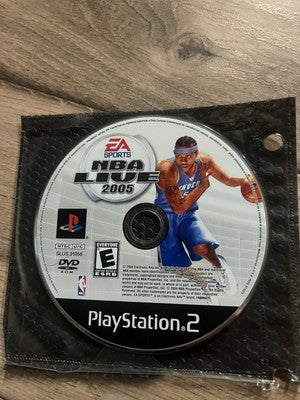 NBA Live 2005 (Sony PlayStation 2 PS2, 2004) DISC ONLY