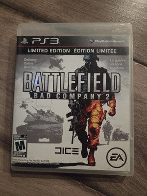 Battlefield Bad Company 2 Limited Edition (Sony Playstation 3 PS3, 2010) CIB