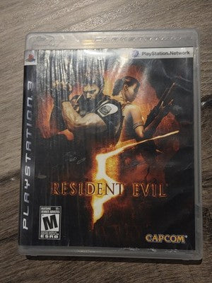 Resident Evil 5 (Sony PlayStation 3 PS3, 2009) NO MANUAL