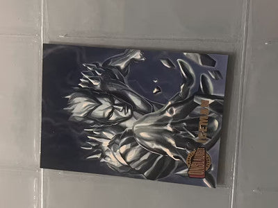 1996 Marvel Universe Marvel Onslaught Iceman Fleer Card # 7
