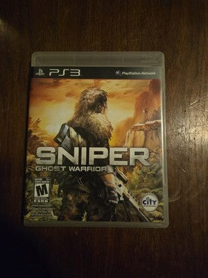 Sniper: Ghost Warrior (Sony PlayStation 3, 2011) CIB COMPLETE
