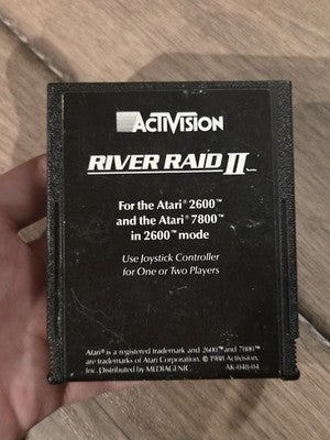 River Raid II 2 (Atari 2600 7800, 1988) CART ONLY