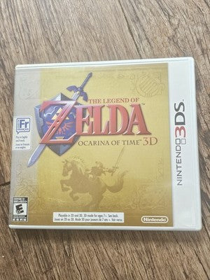 Zelda Ocarina of Time 3D (Nintendo 3DS, 2011) CIB COMPLETE