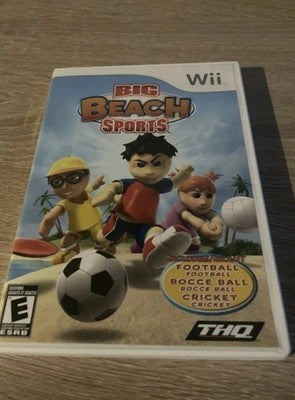Big Beach Sports (Nintendo Wii, 2008) CIB COMPLETE