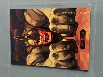 1994 Marvel Masterpieces Rhino # 100 Base Card