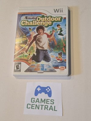 Active Life: Outdoor Challenge (Nintendo Wii, 2008) CIB COMPLETE