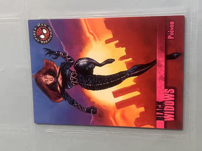 1996 Marvel Spider-Man Premium Black Widows Poison # 59 Card