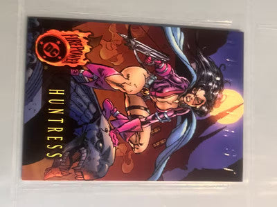 1996 DC Outburst Maximum Firepower Huntress # 26 Base Card
