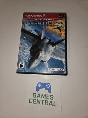 Ace Combat 04 Shattered Skies: Greatest Hits (Sony Playstation 2, 2001) CIB
