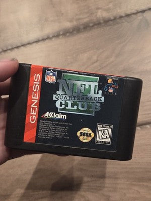 NFL Quarterback Club (Sega Genesis, 1994) CART ONLY