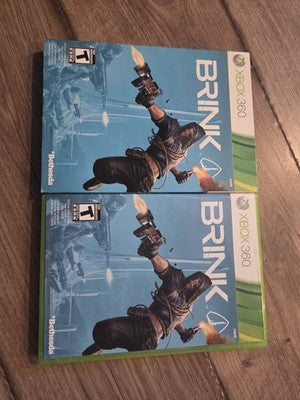 Brink (Microsoft Xbox 360, 2011) CIB COMPLETE WITH SLIP COVER