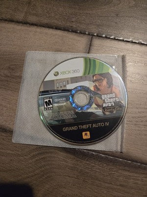 Grand Theft Auto IV & Episodes From Liberty City (Xbox 360) DISC ONLY