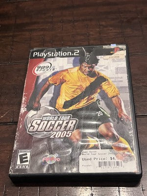 World Tour Soccer 2005 (Sony Playstation 2 PS2, 2023) CIB COMPLETE