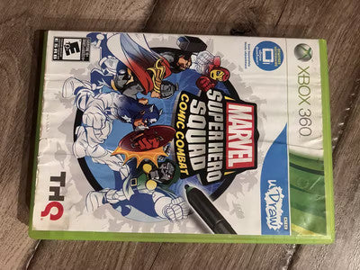 Marvel Super Hero Squad: Comic Combat (Microsoft Xbox 360, 2011) NO MANUAL