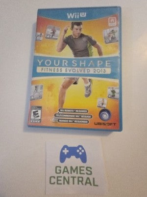 Your Shape: Fitness Evolved 2013 (Nintendo Wii U, 2012) NO MANUAL