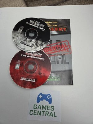 Command & Conquer: Red Alert 1Counterstrike + The Aftermath With Manual
