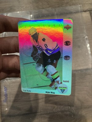 1991-92 Upper Deck McDonald’s Cam Neely McH-05 Holo Foil Card