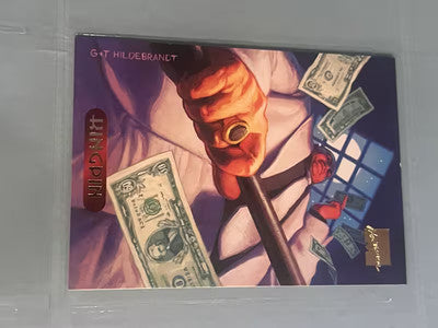 1994 Marvel Universe Kingpin Fleer Card # 62 Base Card