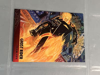 1995 Fleer Marvel Ultra Spider-Man Ghost Rider Team-Ups #118 Base Card