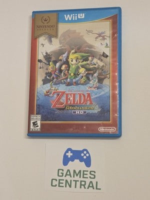 Zelda Wind Waker HD (Nintendo Wii U, 2013) CIB COMPLETE IN BOX