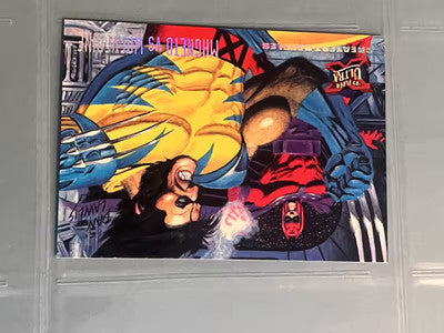 1995 Fleer Ultra X-Men Greatest Battles: Magneto vs Wolverine # 134 Base Card