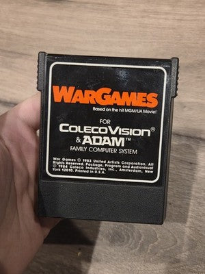 WarGames (Colecovision, 1984) CART ONLY
