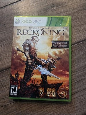 Kingdoms of Amalur: Reckoning (Microsoft Xbox 360, 2012) CIB COMPLETE