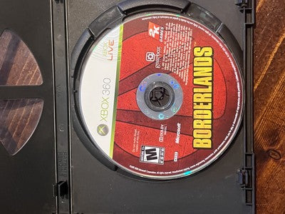Borderlands (Microsoft Xbox 360, 2009) DISC ONLY