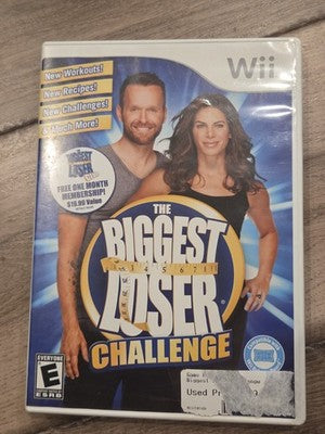 Biggest Loser Challenge (Nintendo Wii, 2010) NO MANUAL