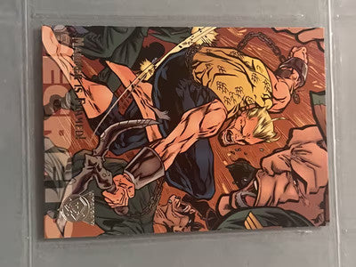 1996 DC Marvel Amalgam Comics Mariner Is Framed! # 53 Base Card