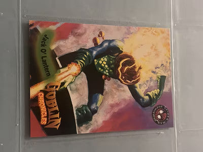 1996 Marvel Spider-Man Premium Goblin Chronicles Jack O' Lantern Chapter 3 #84