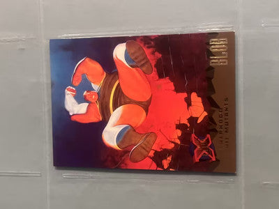 1995 Marvel Comics Fleer Ultra X-Men Brotherhood of Evil Mutants Blob # 58