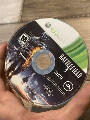 Battlefield 3 (Microsoft Xbox 360, 2011) DISC 2 ONLY