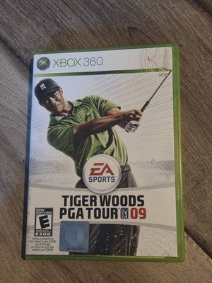 Tiger Woods PGA Tour 09 (Microsoft Xbox 360, 2008) CIB COMPLETE