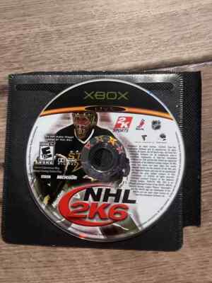 NHL 2K6 (Microsoft Xbox, 2005) DISC ONLY