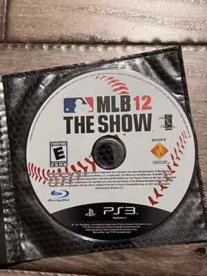 MLB 12: The Show (Sony Playstation 3, 2012) DISC ONLY