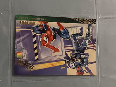 1995 Fleer Marvel Ultra Spider-Man The Jury # 130 Base Card