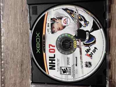 NHL 07 (Microsoft Xbox, 2006) DISC ONLY
