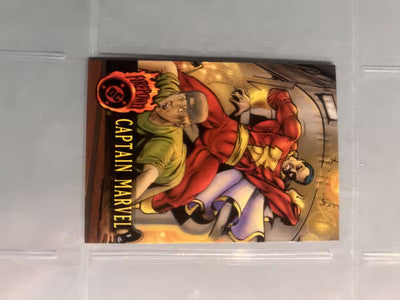 1996 DC Comics Outburst Firepower Captain Marvel # 62 Trading Card