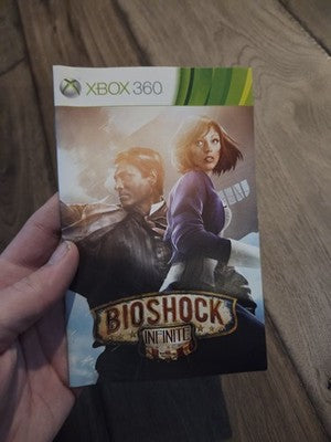 BioShock Infinite (Microsoft Xbox 360, 2013) MANUAL ONLY