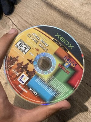 Star Wars Clone Wars Tetris Worlds (Microsoft Xbox, 2005) DISC ONLY