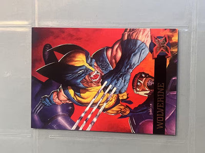 1995 Marvel Comics Fleer Ultra X-Men Wolverine Logan # 52 Card
